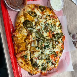 Speciality Specialty Cheese Bread  Chipotle Gourmet Pizza