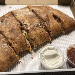Crab and Shrimp Calzone