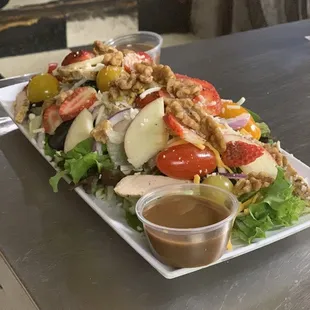 Monaco salad this salad needs no introduction I mean look at how sexy it is yes you are the One.