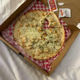 White pizza??