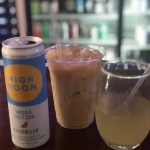 High Noon, Irish Coffee, mimosas