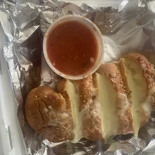 Garlic Bread with Cheese