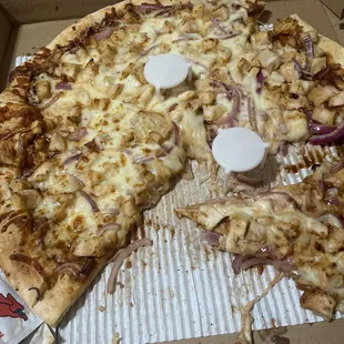 pizza, food