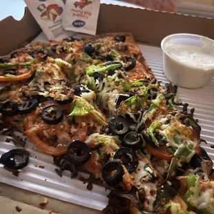 food, pizza