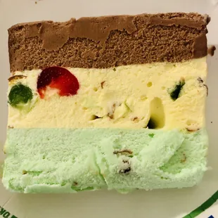 House made Spumoni.