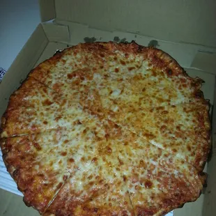 Ninja Turtle style (Xtra cheese) on thin crust. delicious.