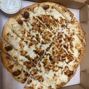 Our signature garlic cheesy breadsticks