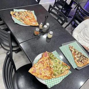 pizza, food
