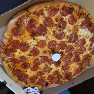 pizza, food