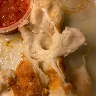Undercooked dough