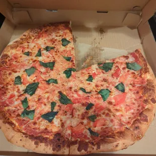 Large Margherita Pizza