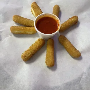 8 Count Mozzarella Sticks