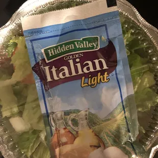 Lmao this is the Italian dressing they offer