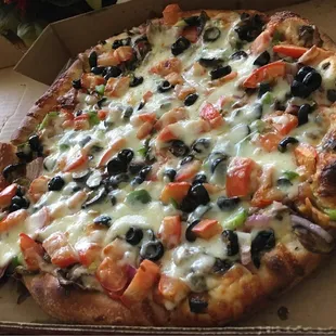 Vegetarian pizza