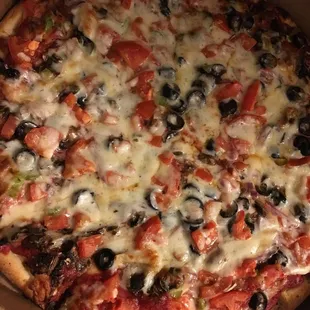 Vegetarian pizza