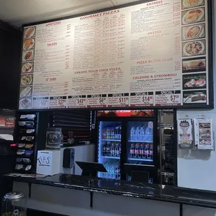 Menu board