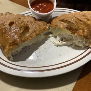 My something new-Chicken Calzone