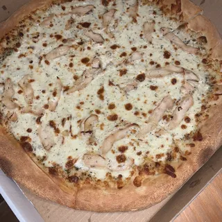 Alfredo Chicken Pizza