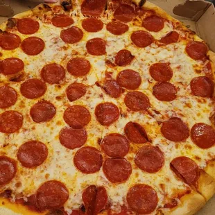 18" pepperoni