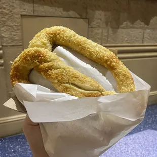 Parmesan Pretzel