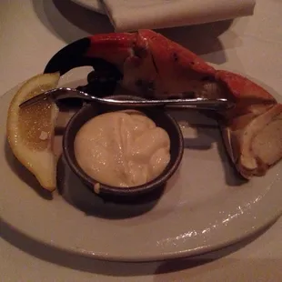 Stone crab claw