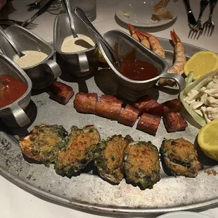 Seafood platter