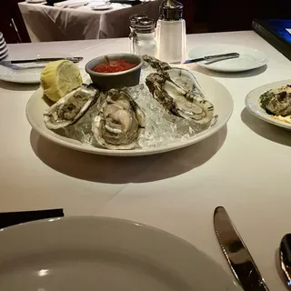 Oysters On The Half Shell* (6)