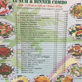 menu, sushi and sashimi