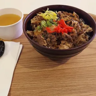 34. Gyudon (Beef Bowl)