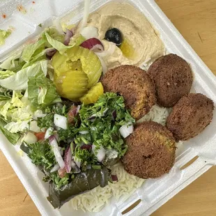 Falafel Dinner Plate