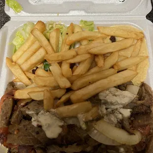 Shawarma Dinner Plate