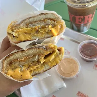 BEC w. Hashbrown &amp; Spanish Coffee