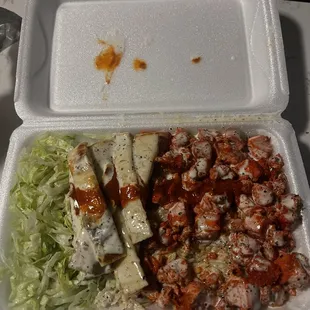 1. Chicken Over Rice