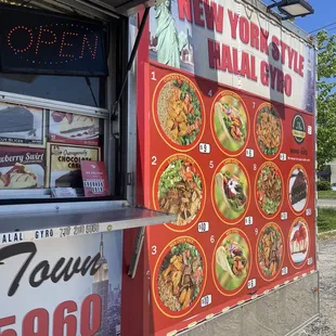 The food truck itself