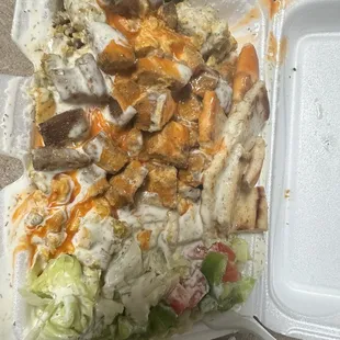 3. Mixed Gyro Over Rice