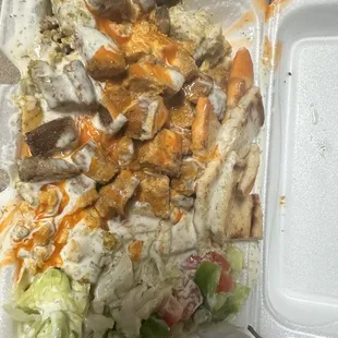 3. Mixed Gyro Over Rice