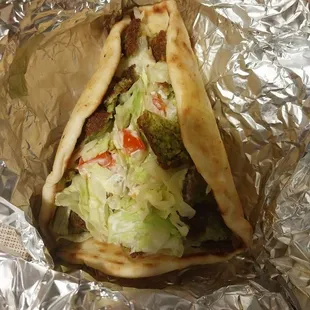 Falafel gyro