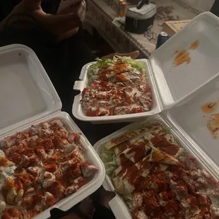 1. Chicken Over Rice