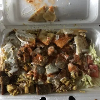3. Mixed Gyro Over Rice