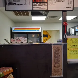 Counter ordering; but they bring you your order when ready.