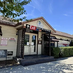 outside, sushi and sashimi