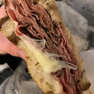 Pastrami with swiss