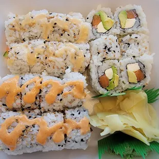 Livonia, Philadelphia and Firecracker Rolls. FLAVALICIOUS!