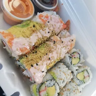 Pink Dragon Roll