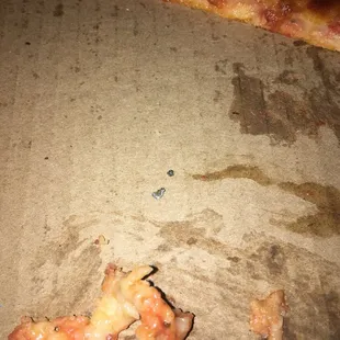 Metal in my pizza