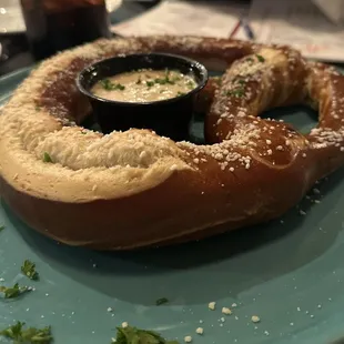 Big, big pretzel