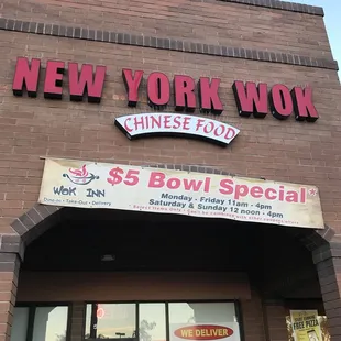 $5 Bowl Special every day!