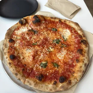Margherita pizza