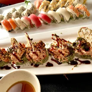 food, sashimi, sushi, sushi and sashimi