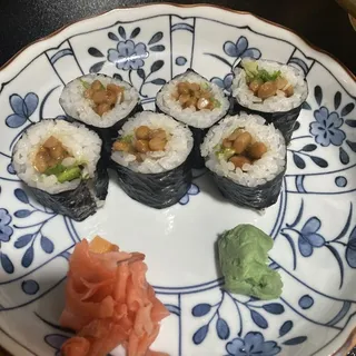 Natto and Scallion Roll